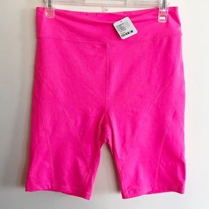 Free People pink active shorts